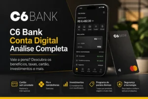 C6 Bank 2026: Conta Digital, Cartao e Programa de Pontos Atoms