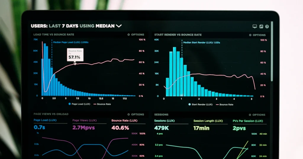 Gráfico ascendente representando evolução do score de crédito