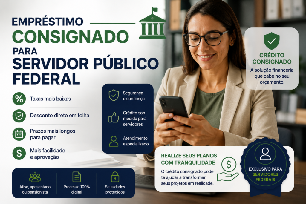 Emprestimo Consignado para Servidor Publico Federal 2026